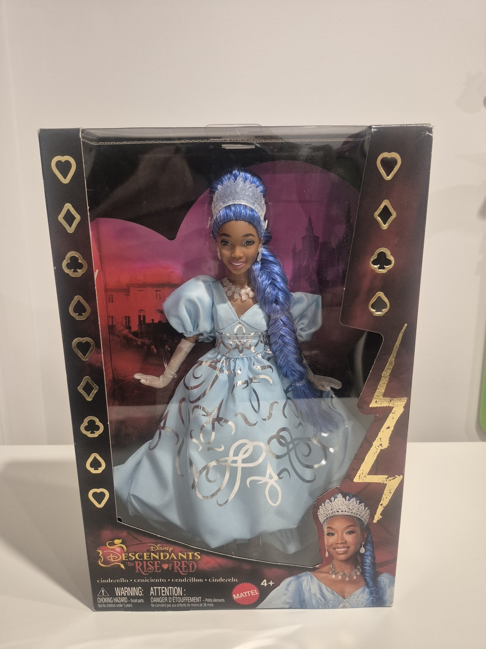 Mattel Disney Descendants Cinderella Doll in Blue Gown